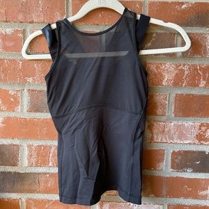 Lululemon Mesh Double Cross Straps Active Top Sz 4